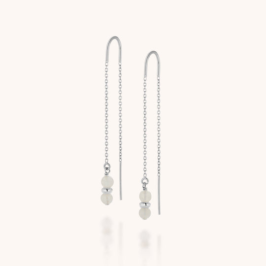 Moonstone Fall Earrings Birthstone June