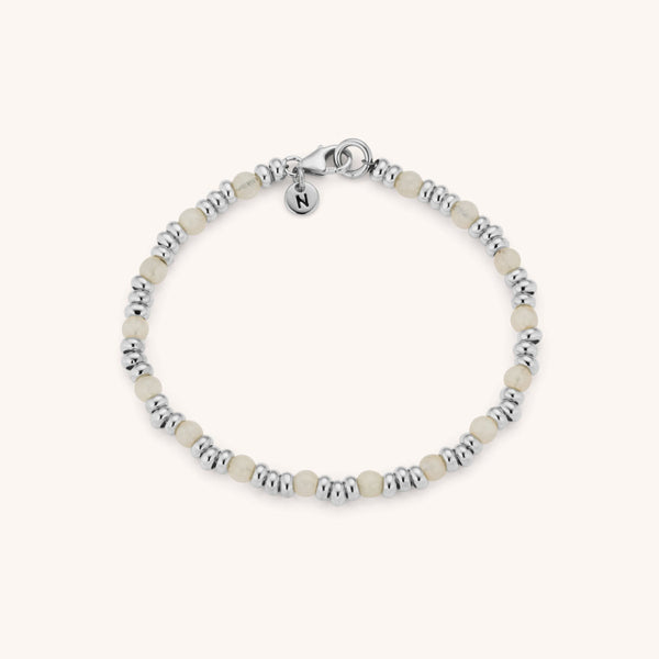 Moonstone Gem Birthstone Bracelet June