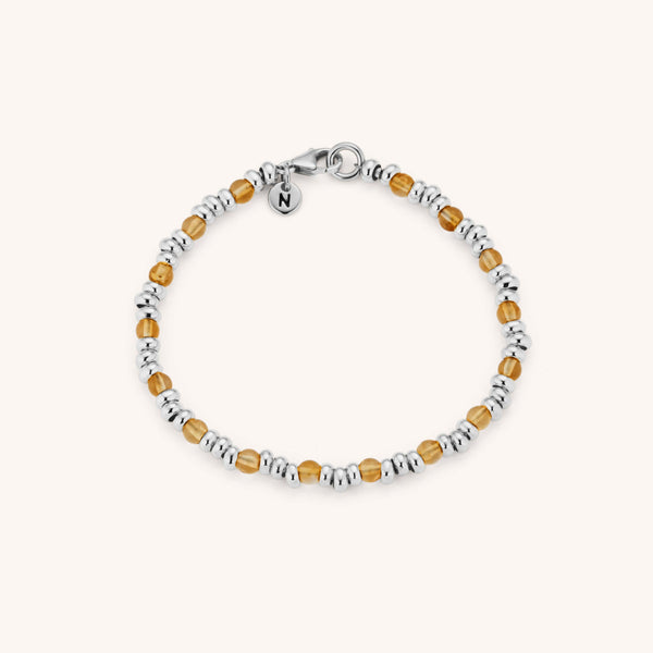 Citrine Gem Birthstone Bracelet November