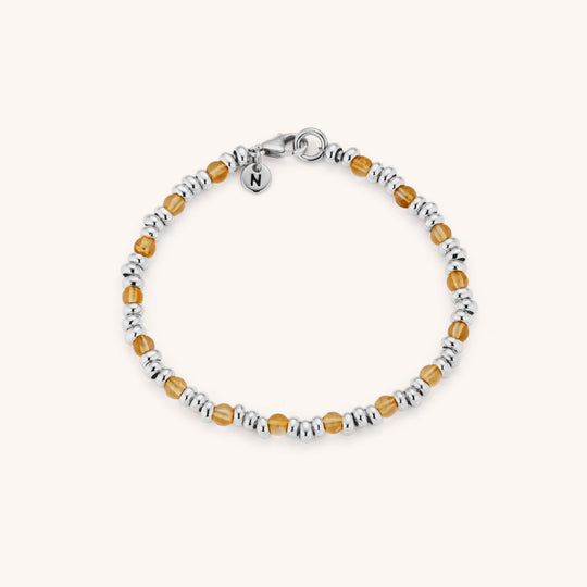 Citrine Gem Birthstone Bracelet November