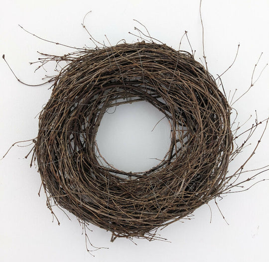 Rustic Snowberry Twig Wreath