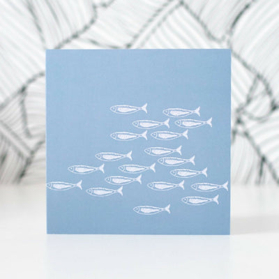 Shoal of Fish Greetings Card