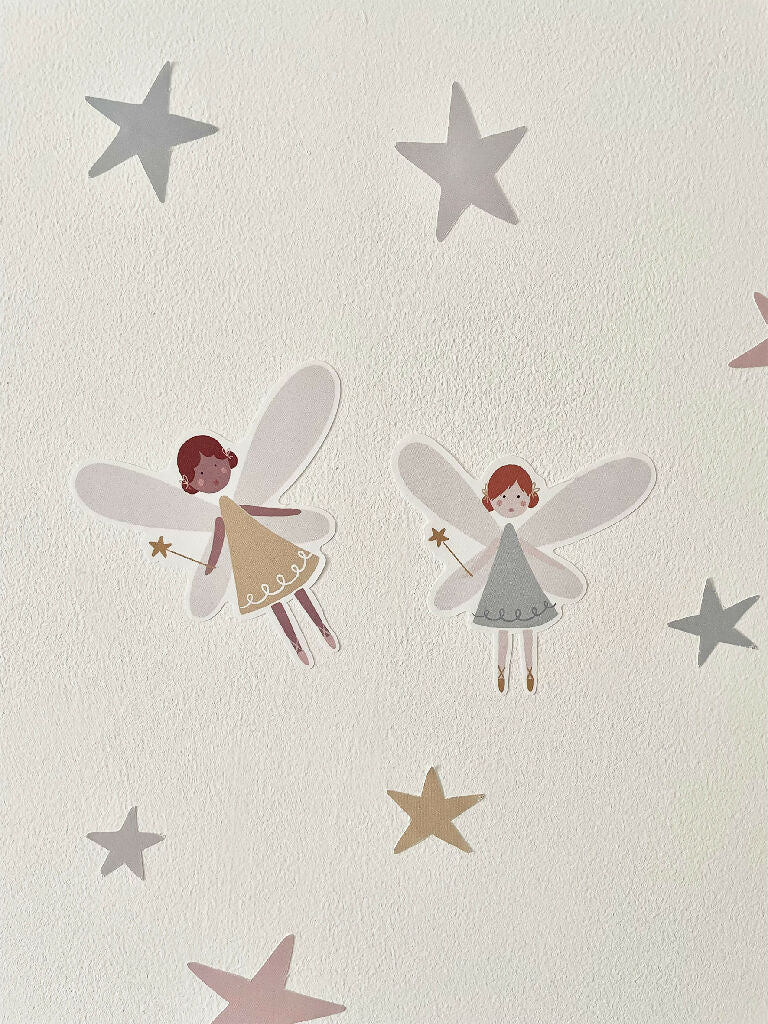 Fairy Dust Wall Stickers Wall Close Up