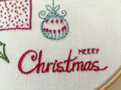 Christmas Embroidery Kit