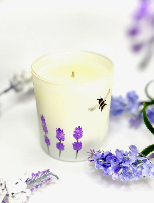 The Bee lavender & neroli 200g candle