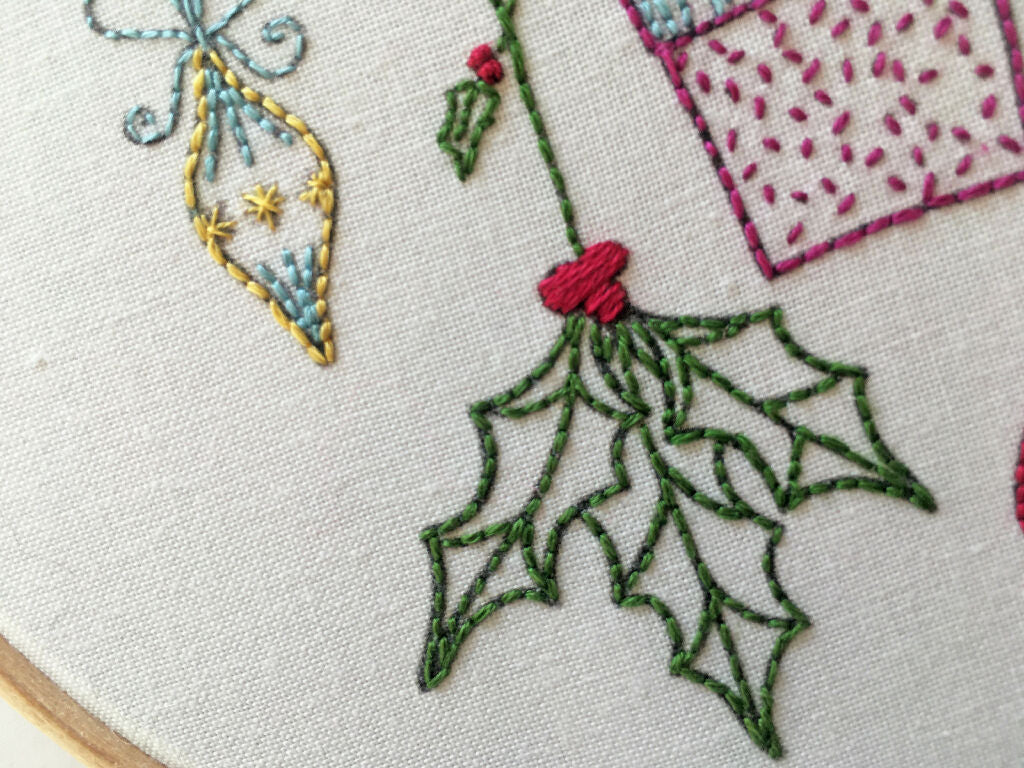 Christmas Embroidery Kit