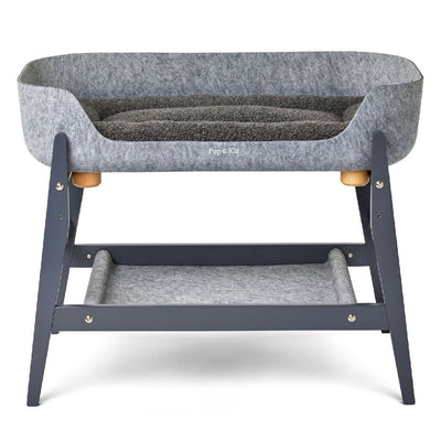 PetNest_Bedside Stand_Slate_Slate Grey Mattress LR