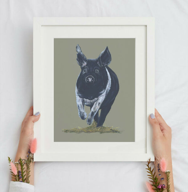 Pigs Might Fly! Limited Edition Giclée Print