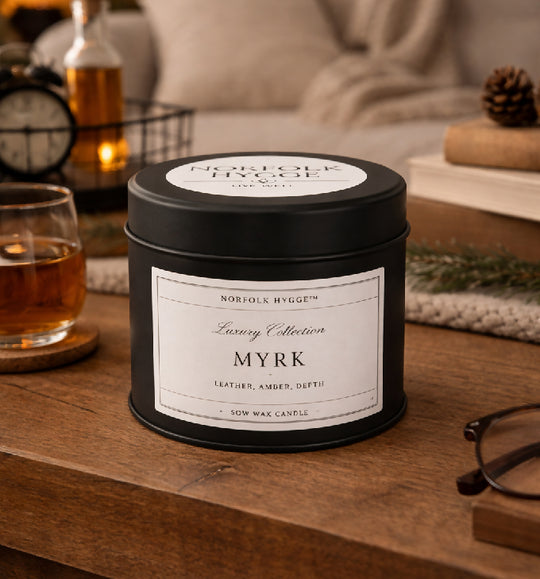 200 ml Myrk - leather, amber, depth. Nordic Men's Range