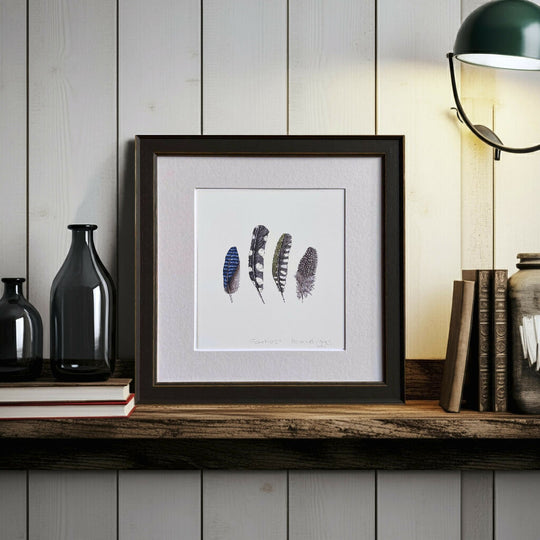 Feather - Signed and mounted Giclée Art Print