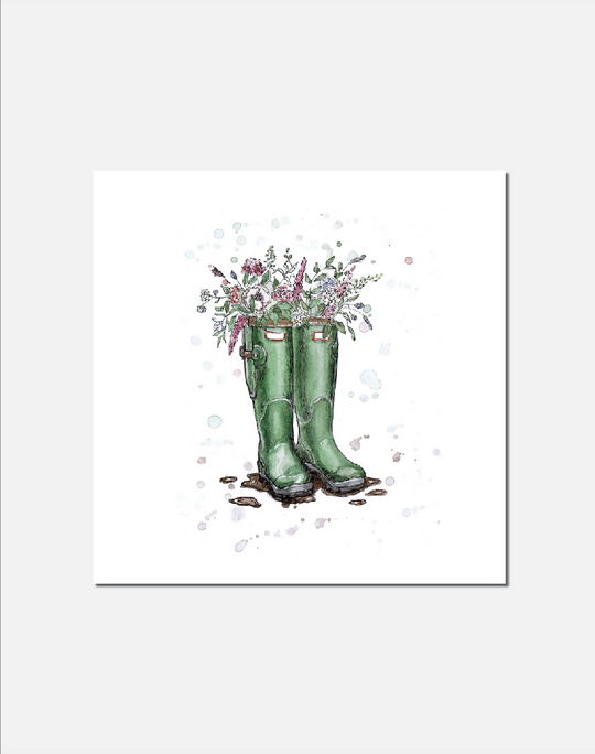 Wellies | Signed Limited Edition Print
