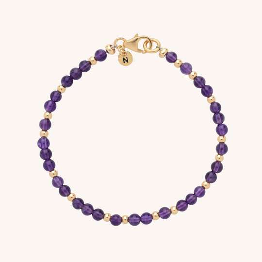 Jewel Bead Birthstone Bracelet