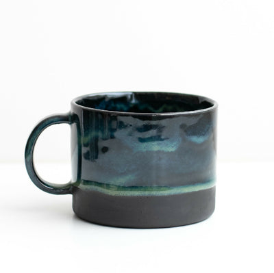 Stoneware Mug Storm Waterfall