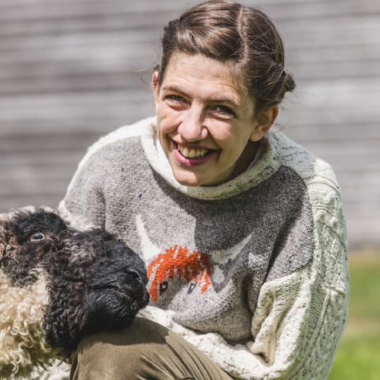 The Pilton - Highland Cow Knitted Jumper