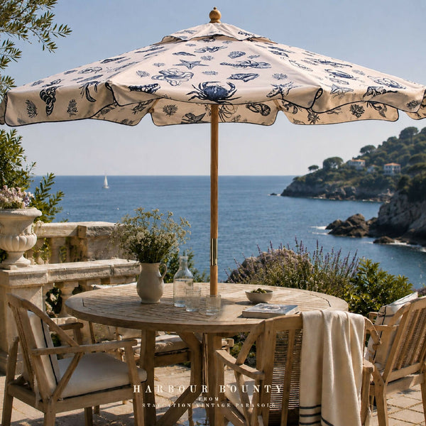 Harbour Bounty Parasol – Harbour Ink (2.4m)