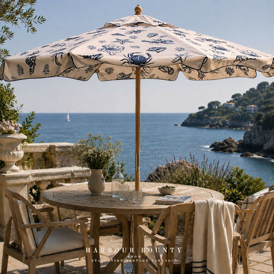 Harbour Bounty Parasol – Harbour Ink (2.4m)