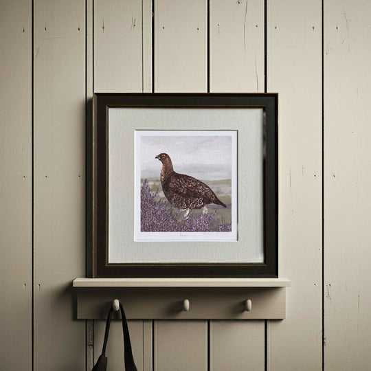 Grouse Signed and Mounted Giclée Art Print