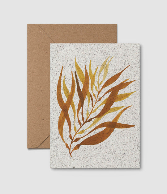 Autumn Kelp Mini Print Card