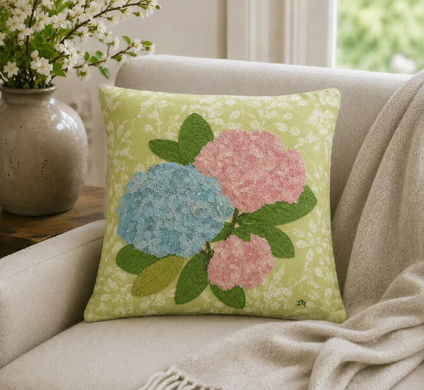 Hydrangea Luxury Cushion