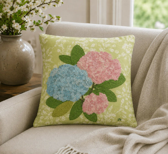 Hydrangea Luxury Cushion