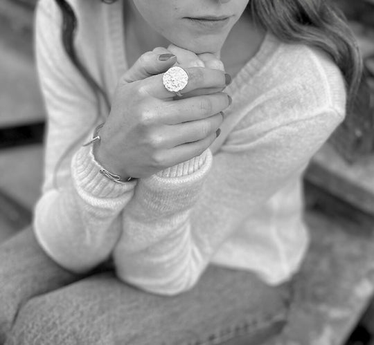 Rome Ring in Solid Silver