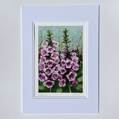 Foxgloves Fine Art Print