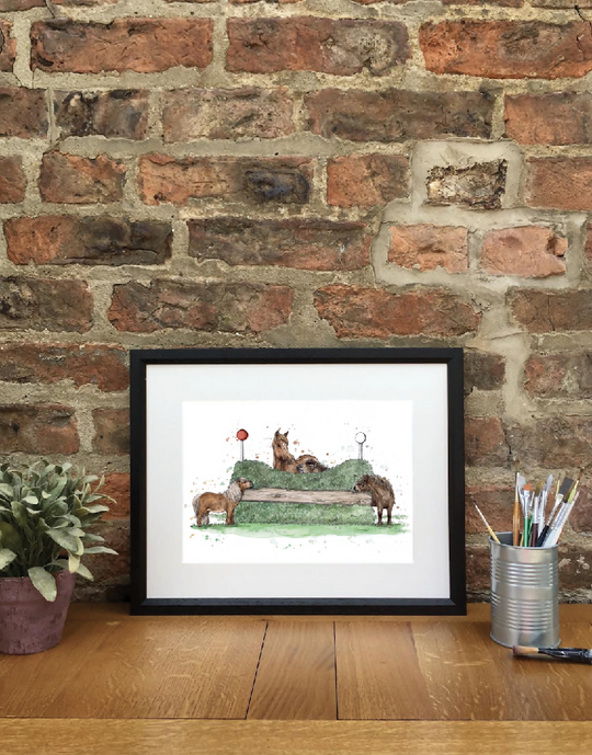 Breakfast Meeting | Signed Limited Edition Print A3 Size