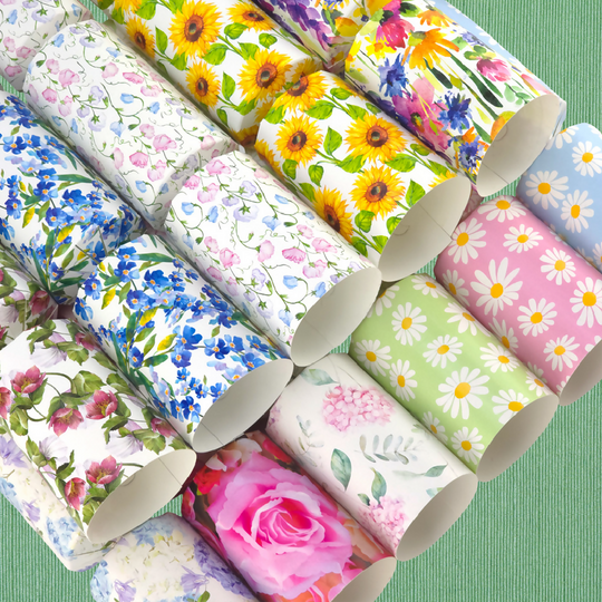 Floral Cracker Making Kits | Makes 6 | Big Choice of Flower Designs