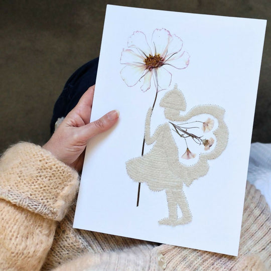 Original Fairy Textile Art