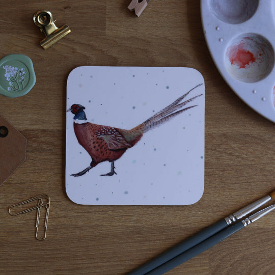 Country Pheasant Coaster