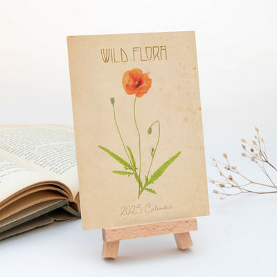 Wild Flora 2025 Desk Calendar