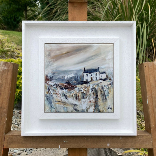 'Top of the Lane' | Framed Scottish Highlands Bothy Wall Art