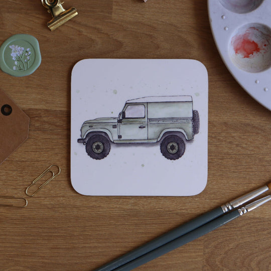 Green Defender Coaster