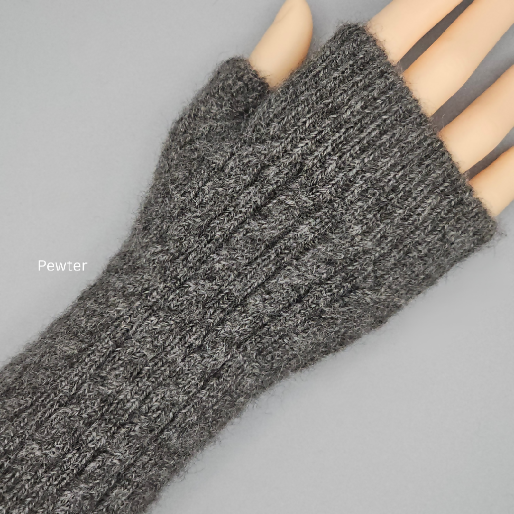 Alpaca Wrist Warmers - No Dye's, Multiple colours