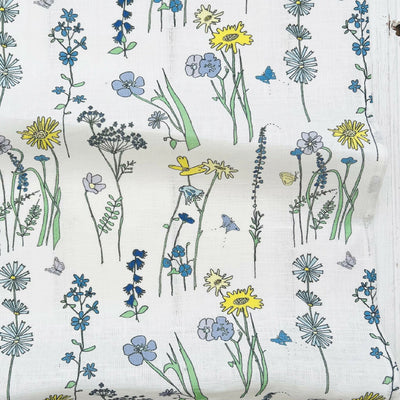 Wildflower Linen Tea Towel