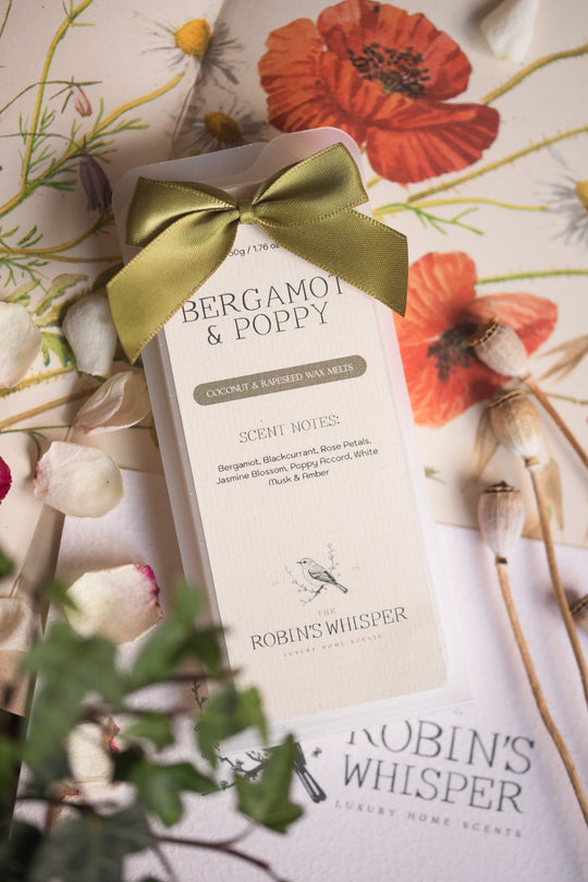 Bergamot and Poppy Wax Melt
