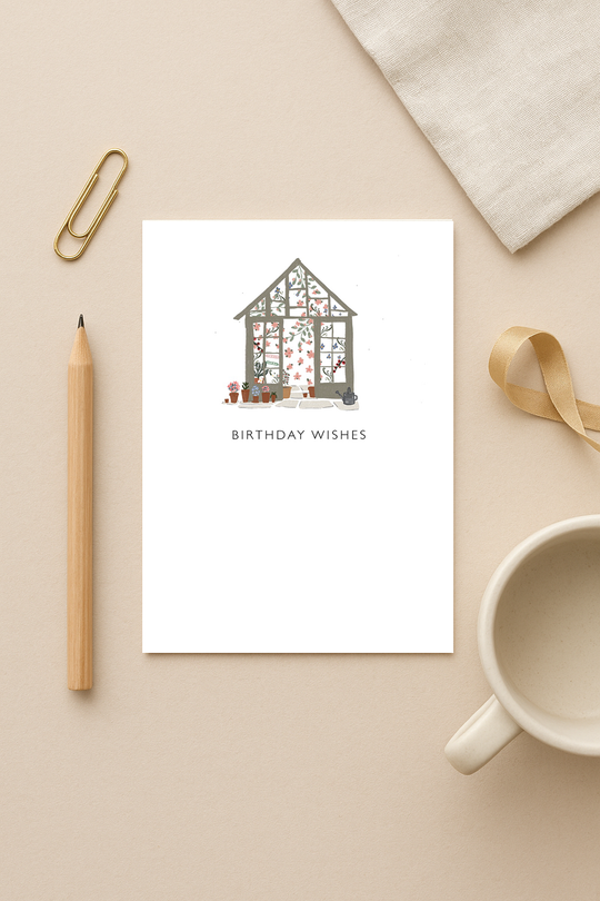 Potting Shed - Birthday Wishes Card