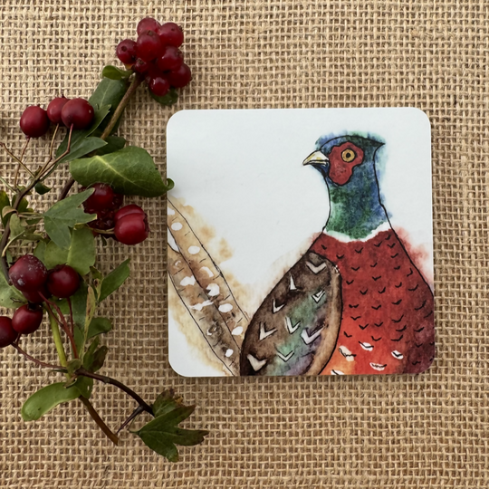 Pheasant Coaster
