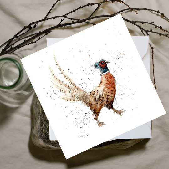 Watercolour Pheasant Greeting Cards