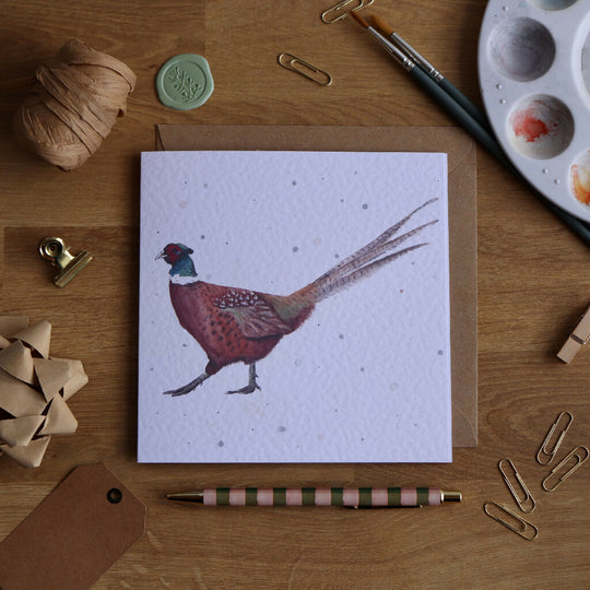 Pheasant Greeting Card