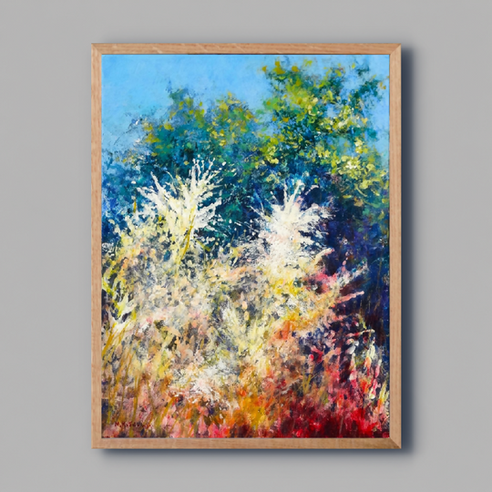 Original painting 'White Magic' by Mariusz Kaldowski