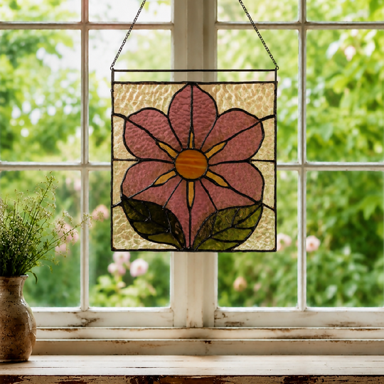 Daisy Window Panel Suncatcher