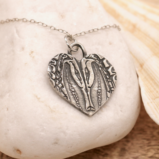 Silver Seahorses Necklace