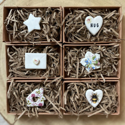 Porcelain Matchbox Blooming Lovely