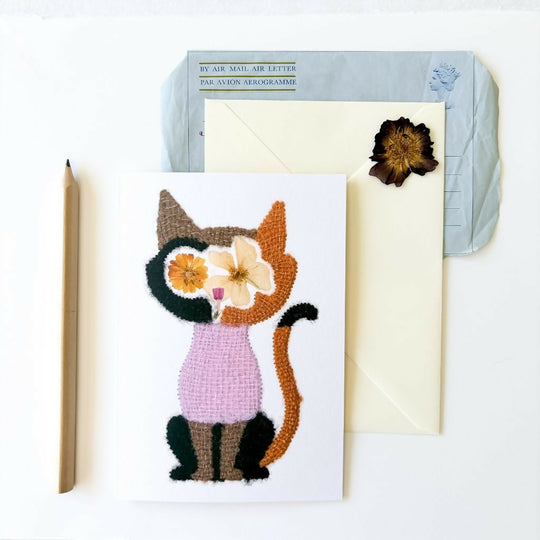 Enid The Cat Birthday Card