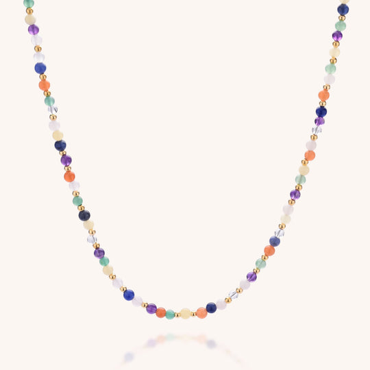Jewel Bead Chakra Necklace