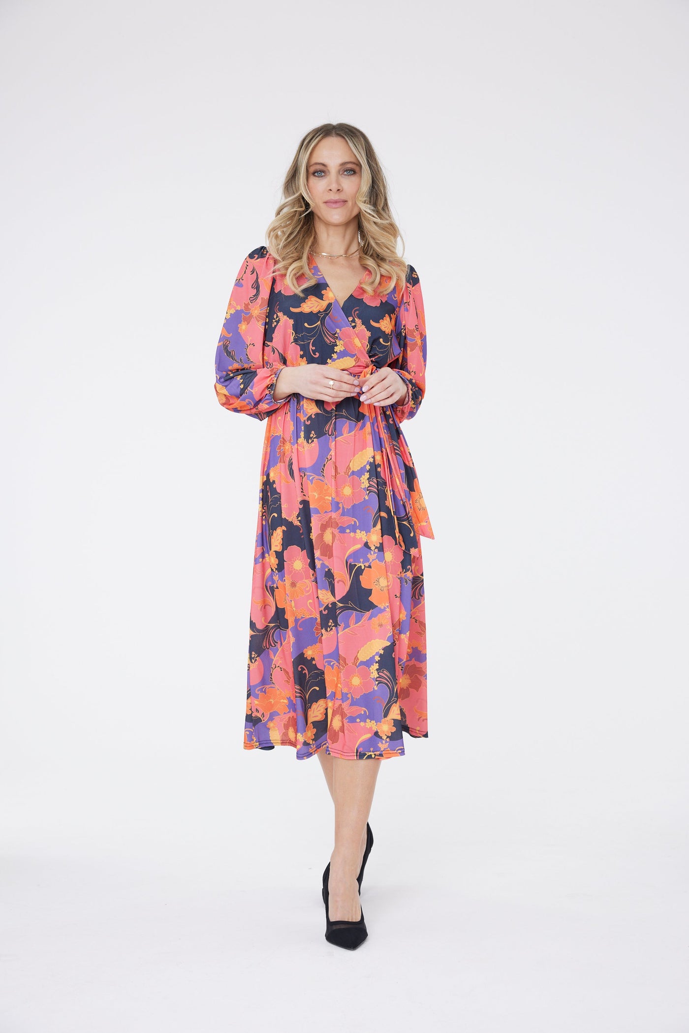 Bella Floral Print Dress