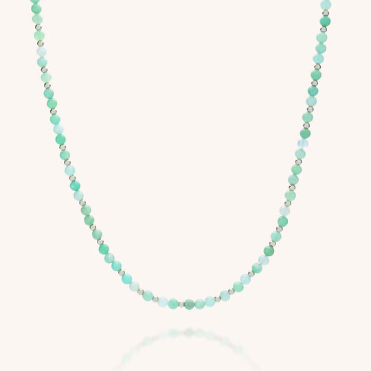 Jewel Bead Birthstone Necklace - May