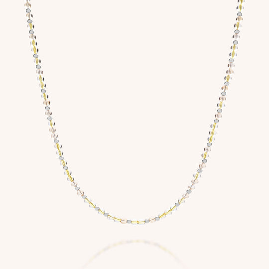 Jewel Bead Birthstone Necklace - November