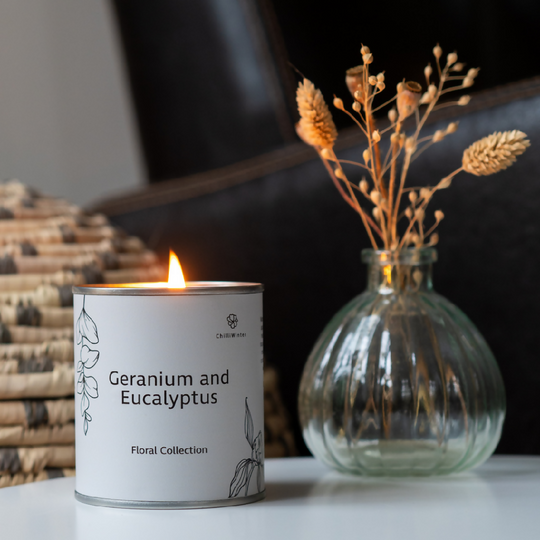 Geranium and Eucalyptus Candle or Wax Melts